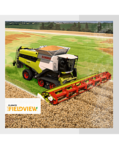 CLAAS combine with NAV-500 GPS receiver Adapter kit