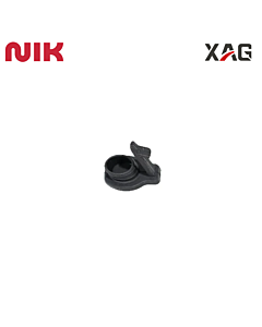 Handle front shell rubber plug