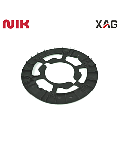 Motor heat dissipation cover