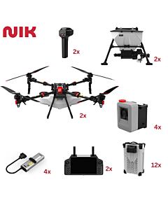 Premium  XAG P150MAX Spray & Fertalize all Day Diesel Solution - Double Drone Solution
